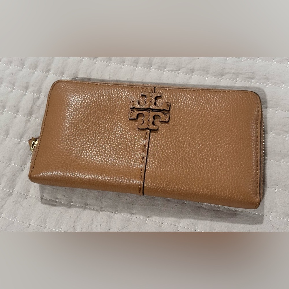 Tory Burch Pebbled Leather Clutch